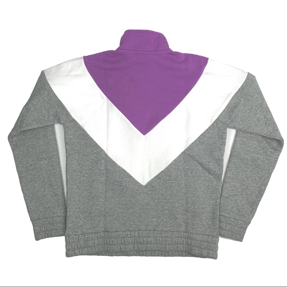 Fila Colorblock Quarter Zip Popover Sweatshirt - Picture 2 of 2